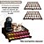 Kit 10 Bandejas Com 2 Gavetas Embutida Porta 80 Cápsulas Marrom Espelhada Dolce Gusto Três Corações Nespresso MDF - Imagem 7