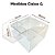 Kit 10 Caixas de Acrílico Organizadora Universal Porta Cápsulas Multiuso Transparente 16x16 - Imagem 4