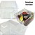 Kit 10 Caixas de Acrílico Organizadora Universal Porta Cápsulas Multiuso Transparente 16x16 - Imagem 11