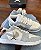 TÊNIS  AIR JORDAN 1 BRANCO E AZUL CRISTAL - Imagem 1