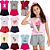KIT COM 5 CONJUNTOS DE VERÃO PARA MENINAS - Imagem 1
