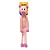 Mordedor Pelucia Longleg Porco - Imagem 1