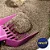 Areia Pipicat Perfumada Floral para Gatos 4 kg - Imagem 3