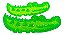 Brinquedo para Cães - Crocodilo de Cristal Brinquedo e Dispensador TPR - Imagem 1