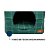Iglu Fábrica Pet Exclusive Verde para Cães e Gatos - Imagem 5