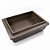 Bandeja Higiênica com Borda - Marrom - Imagem 1
