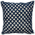 Capa De Almofada Crochê Rendado Azul - Imagem 1