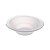 Prato de Plástico Redondo Fundo 15cm Branco 10 unidades - Prafesta - Imagem 1