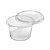 Pote Redondo 250ml c/Tampa 24 Unid Prafesta - Imagem 1