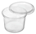Embalagem Pote com Tampa Redondo G310 Cristal 350mL 25 unidades - Galvanotek - Imagem 1