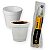 Copo de Isopor Térmico 60mL Branco 25 unidades Copobras - Imagem 1