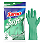 Luva Borracha natural de látex Verde soft (M) Sanro - Imagem 1