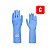 Luva de Borracha Azul (G) Volk - Imagem 2