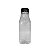Garrafa Pet Cristal com Tampa Preta 300mL com 100 unidades - Imagem 1