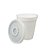 Tampa para Pote 120ml e Copo 180ml 100 unidades - Darnel - Imagem 2