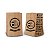 Saco de Papel Kraft Fast Food Delivery G 100 unidades - Imagem 1