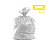 Saco para Lixo 200 Litros BL5 Leitoso c/ 100 und - nalplastic - Imagem 1