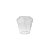 Copo de Plástico PS 180mL Transparente C/ com 400 und - Plastilânia - Imagem 1