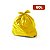 Saco para Lixo 60 Litros Coleta Seletiva Especial Amarelo com 100 unidades - Imagem 1