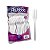 Garfo de Plástico Master Branco c/ 50 und - Plastfood - Imagem 1