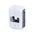 Dispenser para Coletor de Absorvente Branco Elisa Trilha - Imagem 1