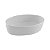 PETISQUEIRA OVAL DE PORCELANA PEQUENA BRANCA - Imagem 5