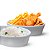 PETISQUEIRA OVAL DE PORCELANA PEQUENA BRANCA - Imagem 6