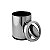 Lixeira Redonda de Inox com Tampa Meia Esfera 13,5 Litros - JSN - Imagem 1