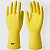 Luva de Látex Xg Amarela Top Sanro - Imagem 2
