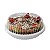 Embalagem Plástica Torta Pudim 1,4kg Branca G40 100 unidades Galvanotek - Imagem 3