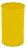 Cesto Plastico Alto H50 22 Litros  Amarelo - Imagem 1