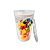 Copo Acrílico c/ Tampa PW-27 550ml c/20un WER - Imagem 4