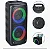 Caixa De Som Portátil Karaokê Luz Rgb, Bluetooth! Cor Preto 110V KTS-1266 - Imagem 1