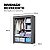 Guarda Roupa Organizador Armário Dobrável Portátil 3 Portas - Imagem 15