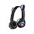 Fone Headset Rgb Bluetooth De Gatinho Premium Collection - Imagem 1