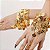 Bracelete com Moedinhas Douradas | Pulseira | Dança do ventre | Cigana- BR001 - Imagem 5