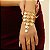 Bracelete com Moedinhas Douradas | Pulseira | Dança do ventre | Cigana- BR001 - Imagem 1