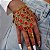 Bracelete com Pedrarias Vermelha | Pulseira | Dança do ventre | Cigana- BR002 - Imagem 1