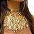 Colar Gargantilha Chocker Franjas Paetês | Dança | Carnaval - CG001 - Imagem 1