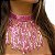 Colar Gargantilha Chocker Franjas Paetês | Dança | Carnaval - CG001 - Imagem 10