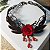 Colar Gargantilha Chocker Gótico Renda e Flor| Dança Cigana- CG003 - Imagem 4