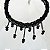 Colar Gargantilha Chocker Gótico Corrente Pedras| Dança Cigana- CG004 - Imagem 3