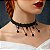 Colar Gargantilha Chocker Gótico Corrente Pedras| Dança Cigana- CG004 - Imagem 1