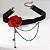 Colar Gargantilha Chocker Gótico Veludo| Dança Cigana- CG006 - Imagem 4