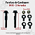 Parafuso De Cambagem M10 Kit Com 10 Pçs (2 arruelas) - Imagem 4