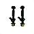 Parafuso De Cambagem M12 Fiat Toro e Jeep Renegade/Compass Kit com 10 Pçs - Imagem 1