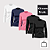 Kit 5 Camisetas Femininas UV PRO Manga Longa (197309463) - Imagem 3