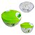 Mini Processador Triturador De Alimentos Manual Com 3 Lâminas 500ml XH (PROCESS - Imagem 2