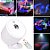 Eshiny- projetor a laser rgb com bateria recarregável de led, aurora, luz de c? - Imagem 16