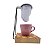 Kit Café: caneca 80 ml + Coador de Pano Mini e Suporte Mariquita - Imagem 2